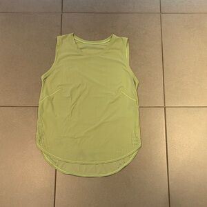 Lululemon Athletica Light Yellow Tank Top